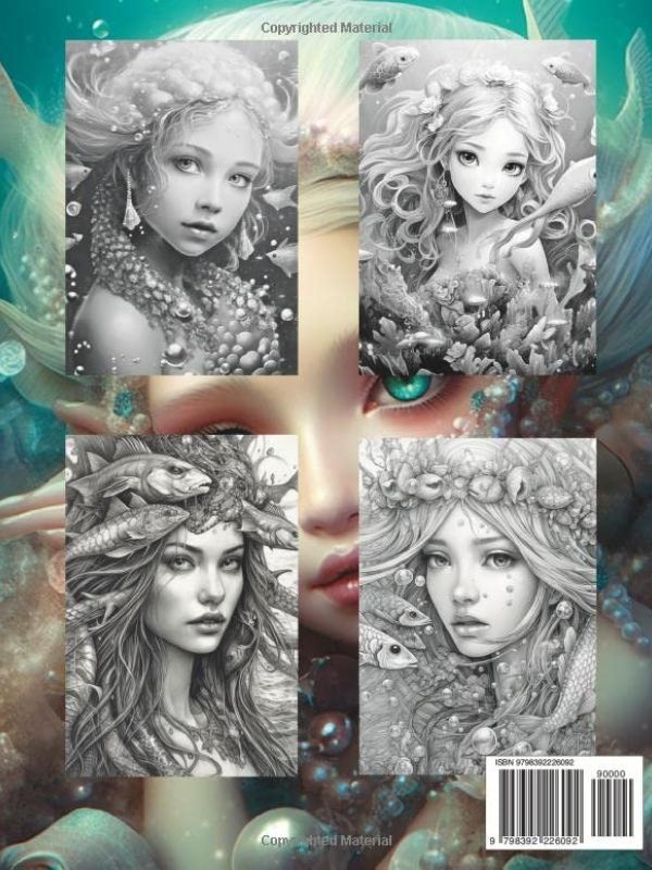 Beautiful Mermaids Back